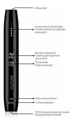 Detector Anti Espia Rf Recientemente Actualizado Camara