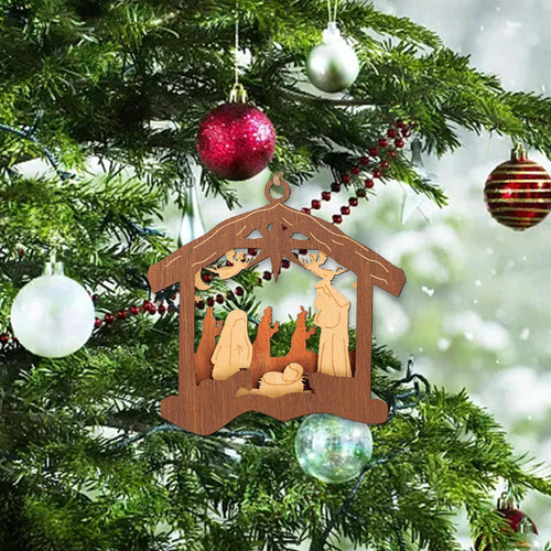 2 Adornos Navideños De, Adornos Navideños De Jesús, Hueco