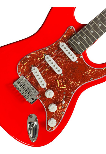 Guitarra Waldman St-111t Rd C Capa Luxo, Cabo, 02 Palh