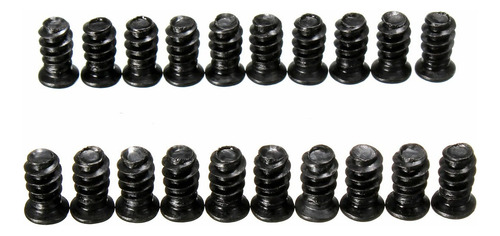 20 Unidades Tornillos Para Coolers Exclusive Hw Pc Negro
