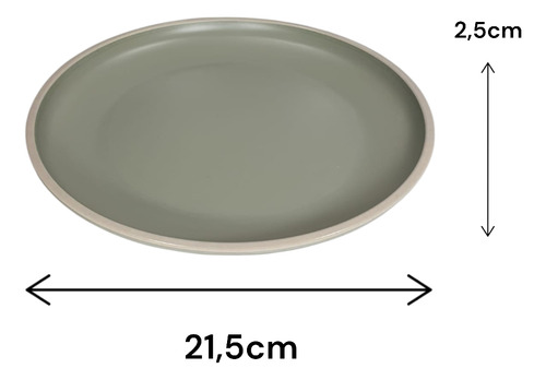 Conjunto De Pratos Para Sobremesa Verde Para Comemorar Natal