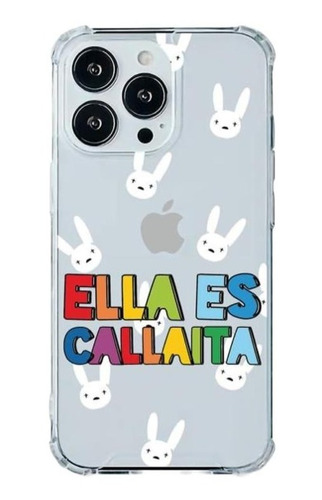 Funda Transparente De Bad Bunny Para Samsung Galaxy J6 Prime
