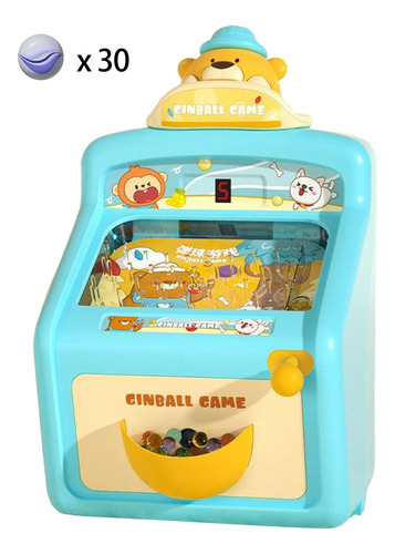 Máquina De Pinball Electrónica, Juego De Pinball De Azul
