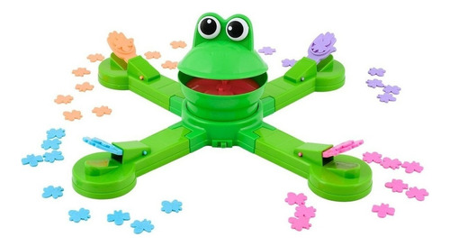 Juego De Mesa Frogy Pit Emboca Los Insectos Ditoys Shp