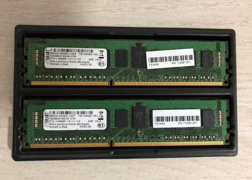 Memoria Smart Ecc Udimm 4gb Pc3-14900r P/ Servidor