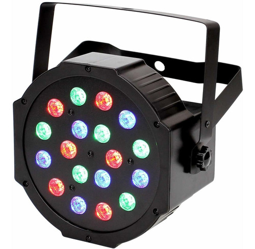 Cañon De Leds Rgb 18x1 Audioritmico Dmx Automatico Multicolo