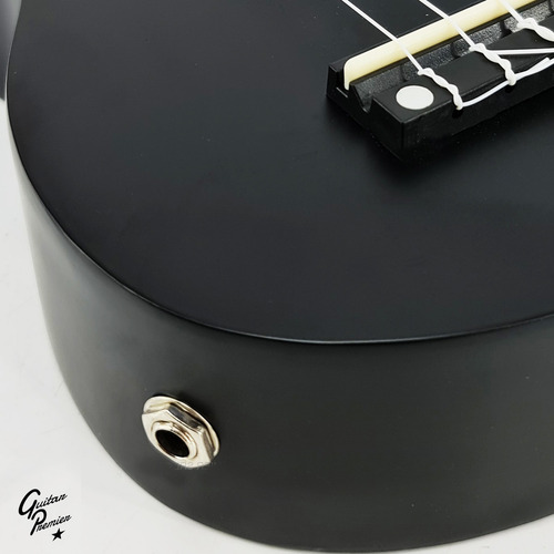 Ukelele Soprano Zurdo Electroacustico + Funda Acolchada Pua