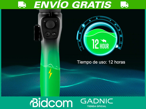 Imagen 3 de 10 de Gimbal Gadnic G200 Pro Estabilizador Camara Celular Fotos