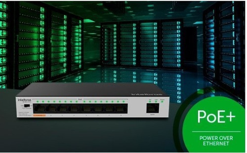 Imagem 8 de 9 de Switch 9 Portas Fast 8 Portas Intelbras Poe+ Sf 900 Hi-poe