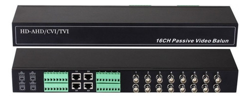 Video Balun Hd 16 Canales Pasivo Rj45 Rackeable