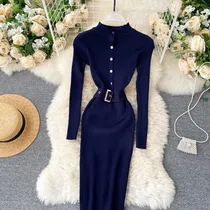 Comprar Vestido Andrea Hilo Tejido Oficina Coctel Arma Tu Look