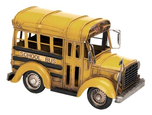 Colectivo Autobus Escuela De Chapa  Colección + Packaging