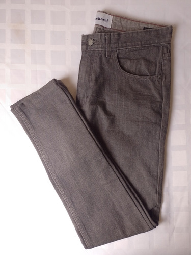 Pantalón De Jean Cacharel Gris Chupín 30