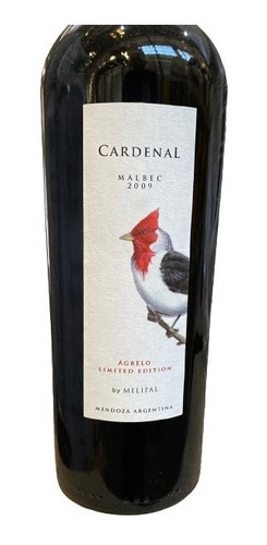 Vino Melipal Cardenal  Malbec Edicion Limitada 2009