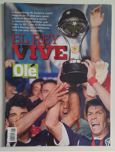 Revista Ole Independiente Campeon Copa Sudamericana 2010