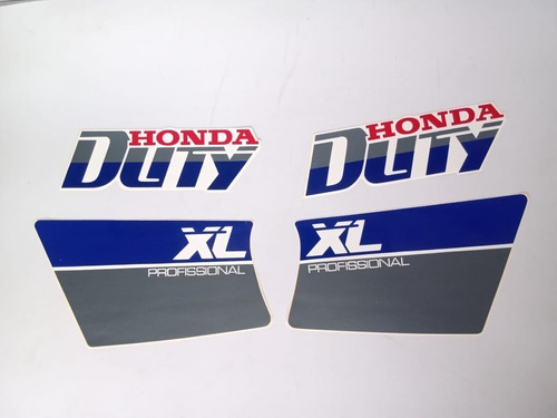 Kit Adesivo Faixa Moto Honda Xls 125 Duty 1991 Branca