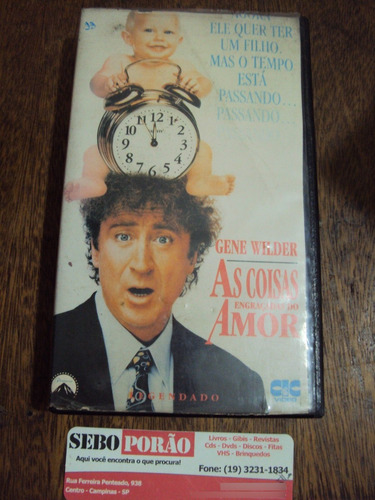 Vhs As Coisas Engraçadas Do Amor - Gene Wilder