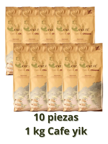Café Tostado Y Molido 10 Kg Mezcla Yik