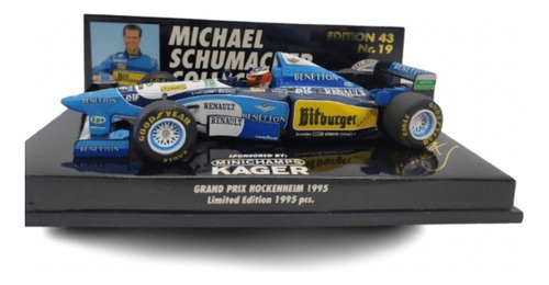 Benetton B195 Schumacher Campeon 1995 1/43 Minichamps