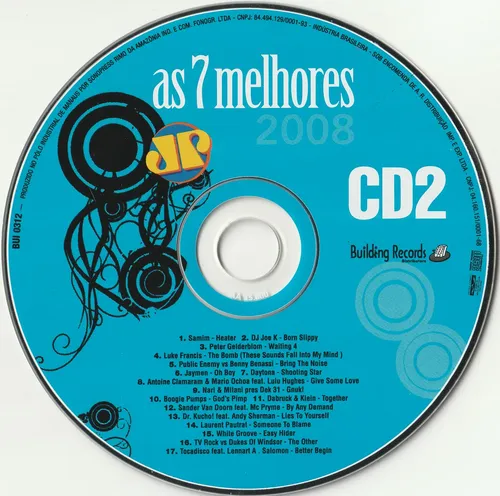 Cd As 7 Melhores Da Jovem Pan 2008 - Building Records (2008