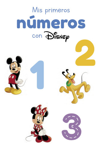 Libro Mis Primeros Numeros Con Disney