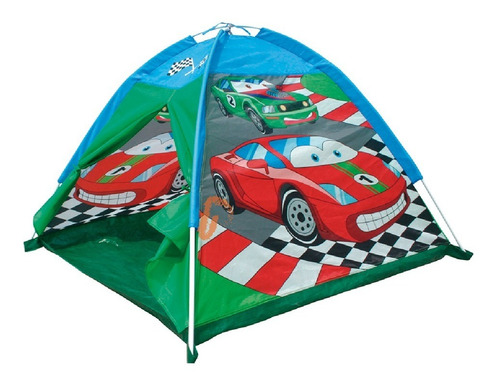 Imagen 1 de 2 de Carpa Casa Infantil Auto Carrera Racing Cars Tent Iplay Pc