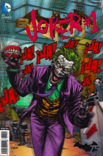 Comic Batman / Joker # 1 Edición Especial Portada 3d