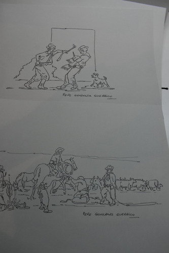 Carpeta Dibujos José Félix Pepe González Guerrico (Usado)