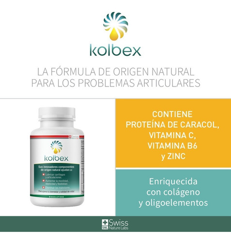 Imagen 4 de 10 de Multivitaminico Kolbex - Suplemento Alimenticio - 2 Meses