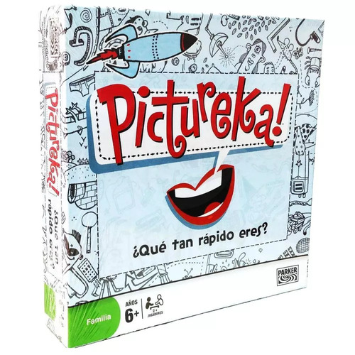 Juego De Mesa Pictureka Que Tan Rapido Eres? Hasbro Original