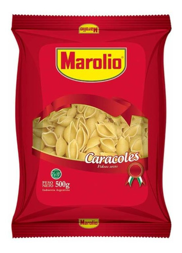 Pack X 3 Unid Fideos  Caracol 500 Gr Marolio