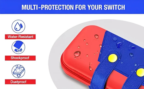 Bolso Estuche Protector Nintendo Switch Alta Resistencia 