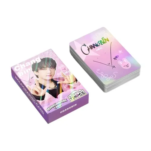 Cartões Lomo Holográficos Stray Kids Member Changbin De 124