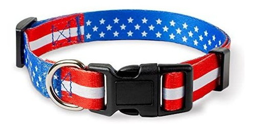 Collar Bandera Americana Para Perros.