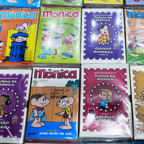 Turma Da Mônica Coleção Histórica (coleção Completa Com 50 Boxes - Sendo 23 Lacrados)