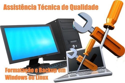 Imagem 1 de 7 de Formatação De Computadores - Empresarial Com Suporte Remoto