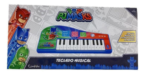 Teclado Musical De Brinquedo Pjmasks Candide 1732