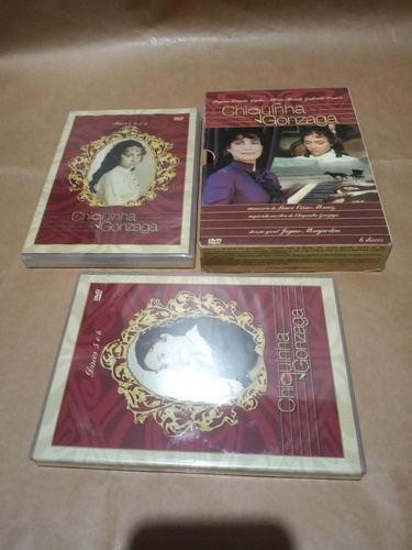 Vida Box Dvd Minissérie Chiquinha Gonzaga - Completa - Edinha Diniz Dalva Lazaroni (Usado)