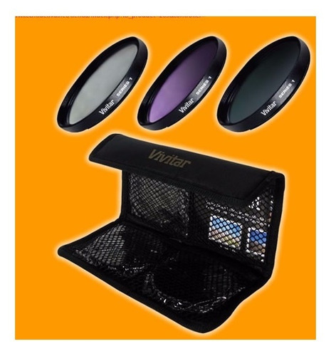 Kit De 3 Filtros (uv, Fld Y Cpl) 40.5 52 55 62 67 72