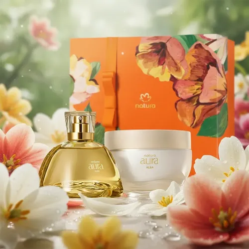 Kit Presente Dia Dos Namorados Natura Aura Alba | MercadoLivre