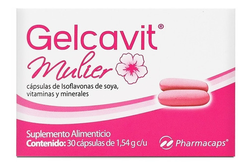 Gelcavit Mulier Isoflavonas C/30 Caps Pharmacaps