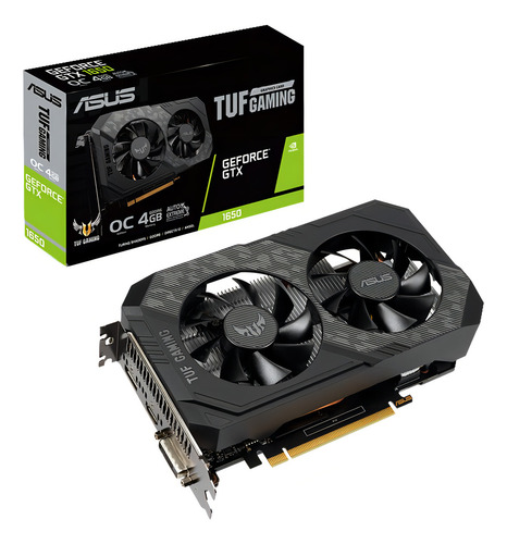 Placa De Vídeo Asus Tuf Gtx1650 4gb Gddr6 Gaming Oc 128 Bits (Usado)