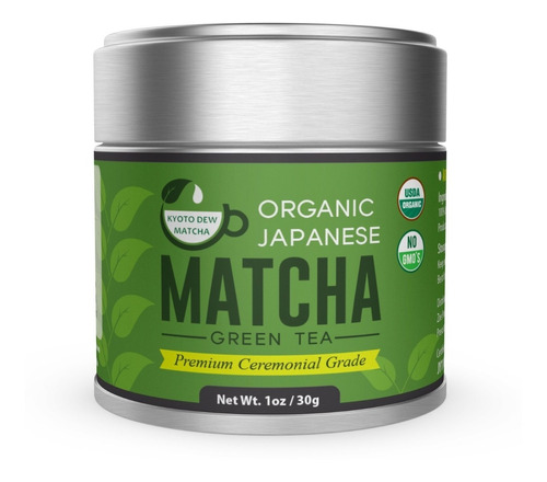 Té Verde Matcha Organico - Polvo - Unidad a $9897