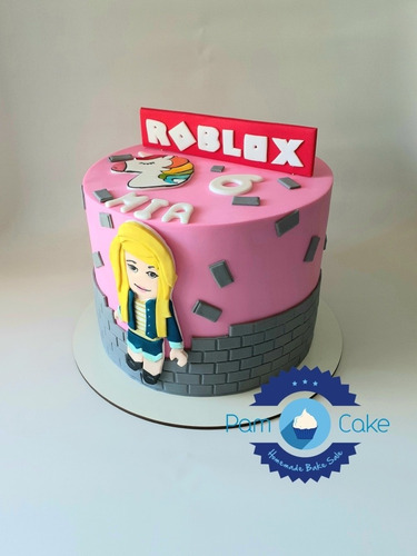 Torta Roblox Artesanal Avatar