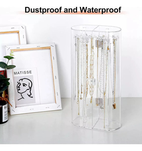 Caja De Almacenamiento De Escritorio Para Collares Y Pulsera