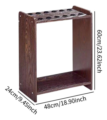 Soporte De Cue De La Piscina Portable Billiard Cue Rack Para