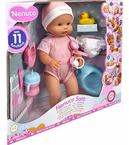 Nenuco Sara El Bebé Más Real Con 11 Funciones 700015154