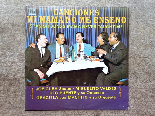 Disco Lp Joe Cuba Sextet - Canciones Mi Mama No (1964) R20