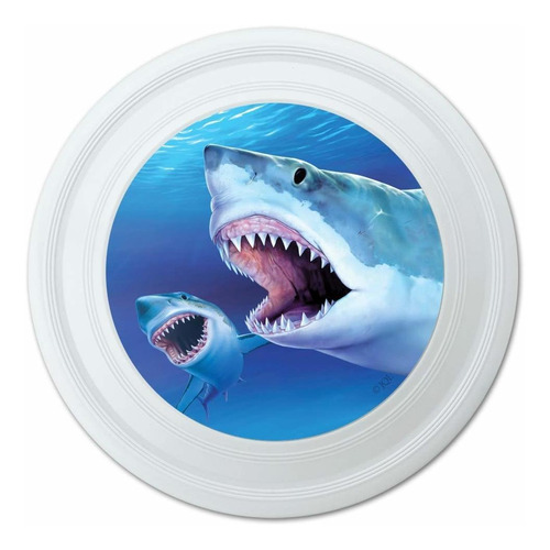 Graphics More Great White Sharks Ocean Par Buceo Novedad 9 