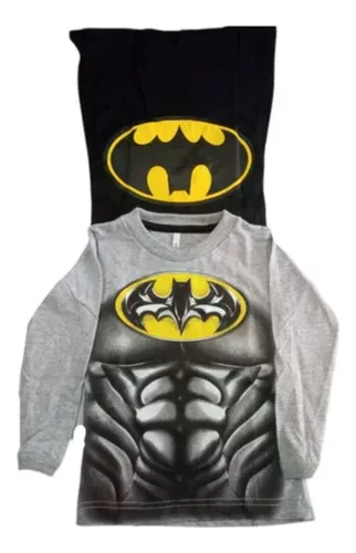 Remera de batman con capa hotsell